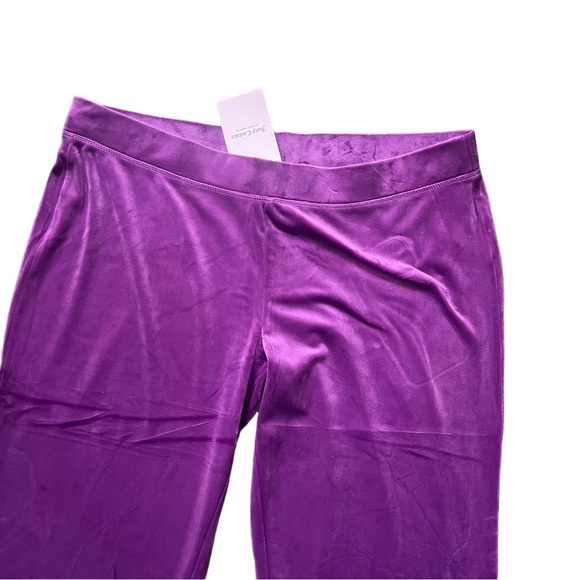 Juicy Couture Purple Velour Pants Sz XL - Picture 5 of 7